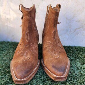 Women's Brown and Tan Boots